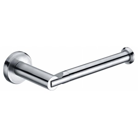 HIGHKEY Round Toilet Roll Holder Stainless Steel LR896150